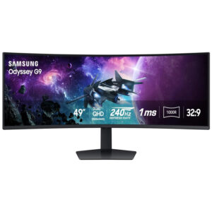 SAMSUNG 49" Odyssey G9 (G95C) Series DQHD 1000R Curved Gaming Monitor