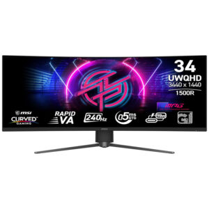 MSI MPG 346CQRF X24 34-inch 3440 x 1440 (UWQHD) Gaming Monitor
