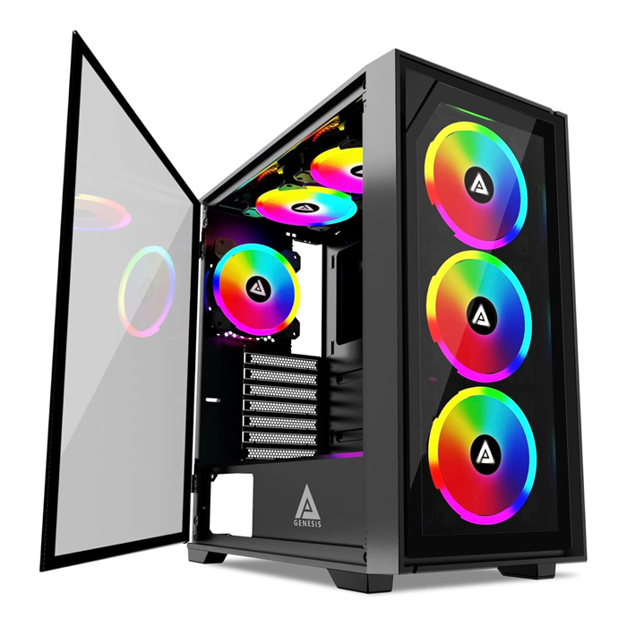 Apevia Genesis Pro G-PRO-BK - Mid Tower