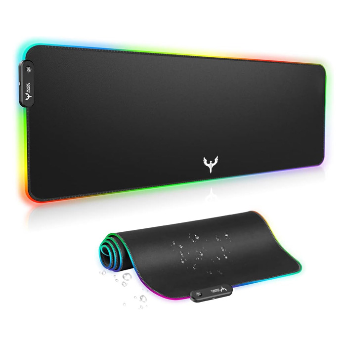 BladeHawks Extra Large RGB Gaming Mouse Pad-14 Light Modes