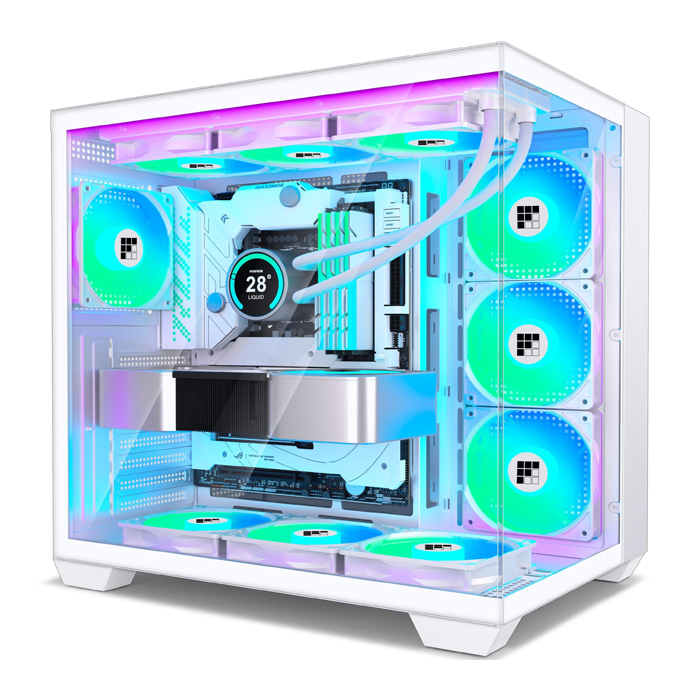 FOIFKIN F600 PC Case - Mid-Tower (White)