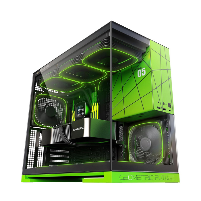 Geometric Future M5 Tempered Glass - Mid-Tower