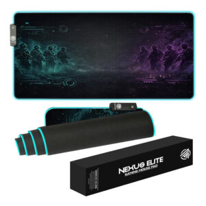 Nexus Elite RGB Gaming Mouse Pad Large - Phantom Protocol
