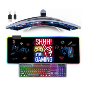 Mouse Pad RGB Gaming Mousepad with LED