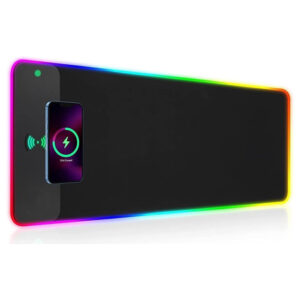 RGB Gaming Mouse Pad with Wireless Charging 15W